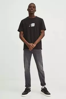 Хлопковая футболка Medicine, черный