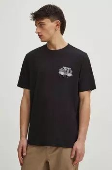 Хлопковая футболка Medicine, черный