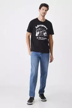 Хлопковая футболка Medicine, черный