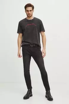 Хлопковая футболка Medicine, черный