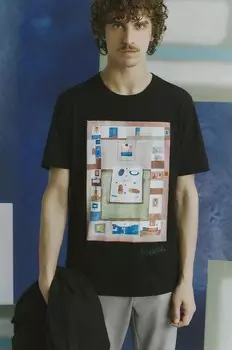 Хлопковая футболка Medicine, черный