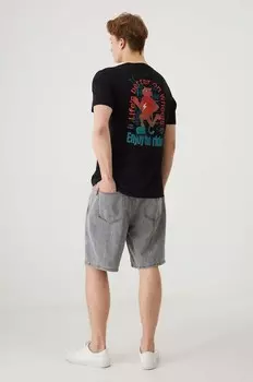 Хлопковая футболка Medicine, черный