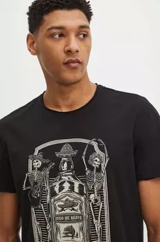 Хлопковая футболка Medicine, черный