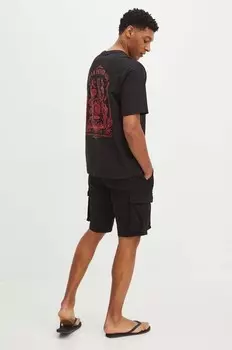 Хлопковая футболка Medicine, черный