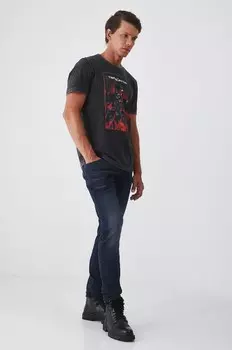 Хлопковая футболка Medicine, черный