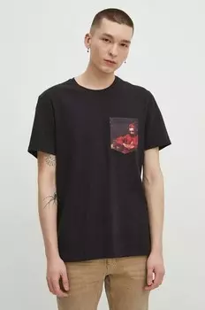 Хлопковая футболка Medicine, черный