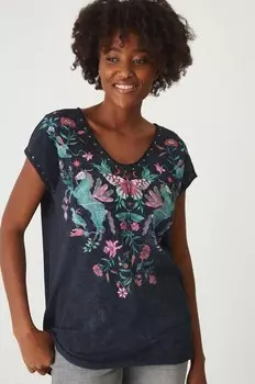 Хлопковая футболка Medicine, черный