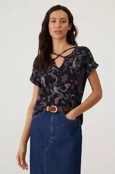 Хлопковая футболка Medicine, черный