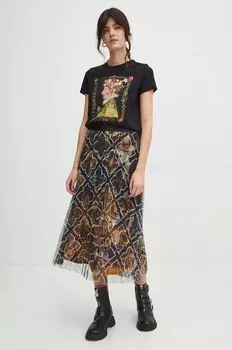 Хлопковая футболка Medicine, черный