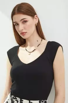 Хлопковая футболка Medicine, черный