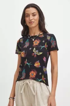 Хлопковая футболка Medicine, черный