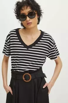 Хлопковая футболка Medicine, черный