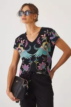 Хлопковая футболка Medicine, черный