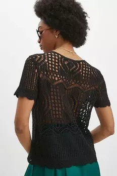 Хлопковая футболка Medicine, черный