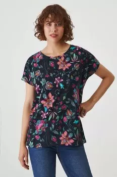 Хлопковая футболка Medicine, черный