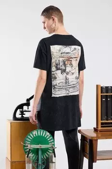 Хлопковая футболка Medicine, черный