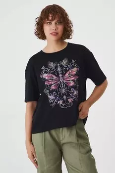 Хлопковая футболка Medicine, черный