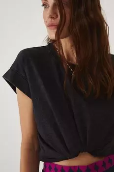 Хлопковая футболка Medicine, черный