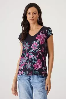 Хлопковая футболка Medicine, черный