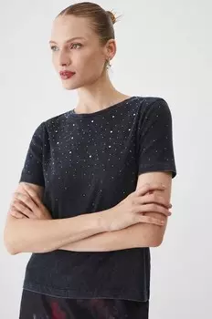 Хлопковая футболка Medicine, черный