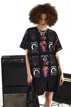 Хлопковая футболка Medicine, черный