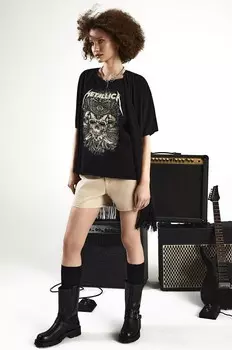 Хлопковая футболка Medicine, черный