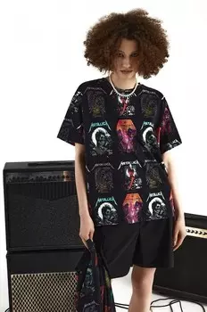 Хлопковая футболка Medicine, черный