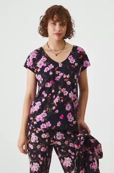 Хлопковая футболка Medicine, черный