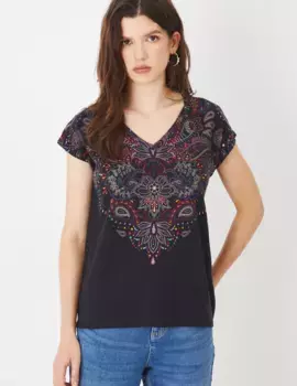 Хлопковая футболка Medicine, черный