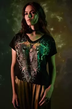 Хлопковая футболка Medicine, черный