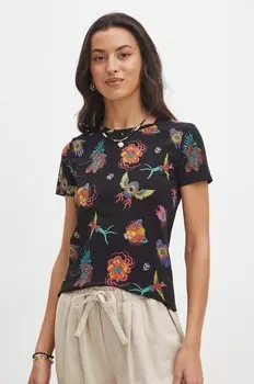 Хлопковая футболка Medicine, черный