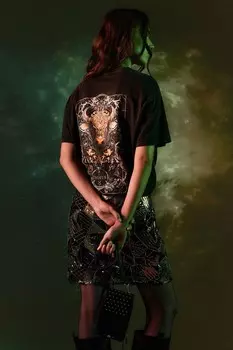 Хлопковая футболка Medicine, черный