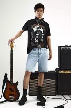 Хлопковая футболка Medicine, черный