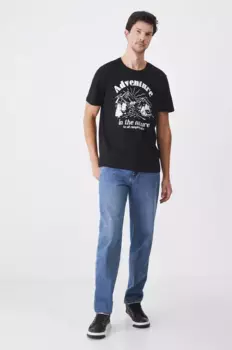 Хлопковая футболка Medicine, черный