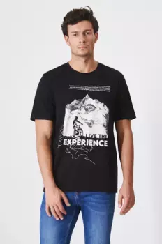 Хлопковая футболка Medicine, черный