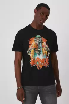 Хлопковая футболка Medicine, черный