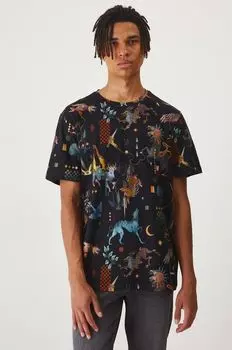 Хлопковая футболка Medicine, черный