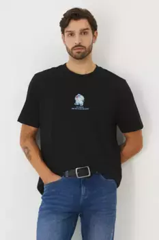Хлопковая футболка Medicine, черный