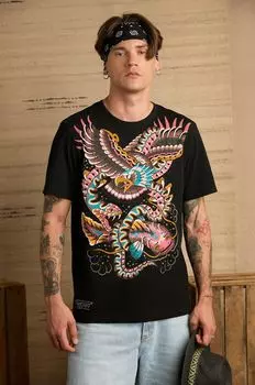 Хлопковая футболка Medicine, черный