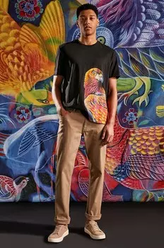 Хлопковая футболка Medicine, черный