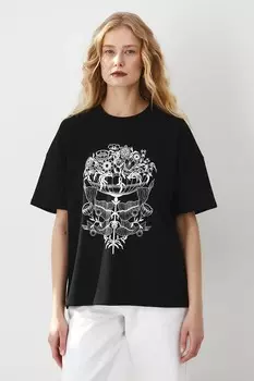 Хлопковая футболка Medicine, черный