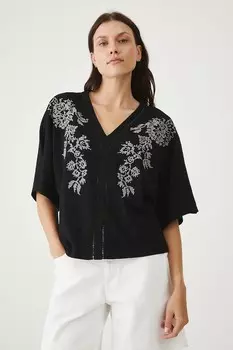 Хлопковая футболка Medicine, черный