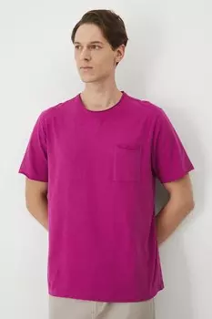 Хлопковая футболка Medicine, фиолетовый