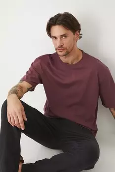 Хлопковая футболка Medicine, фиолетовый