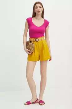 Хлопковая футболка Medicine, фиолетовый