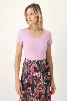 Хлопковая футболка Medicine, фиолетовый