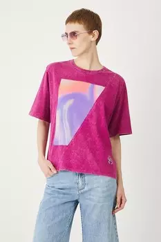 Хлопковая футболка Medicine, фиолетовый