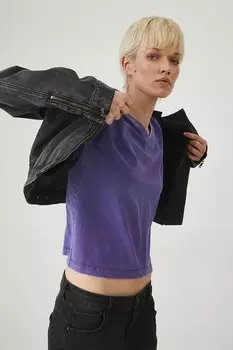 Хлопковая футболка Medicine, фиолетовый