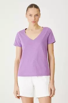 Хлопковая футболка Medicine, фиолетовый