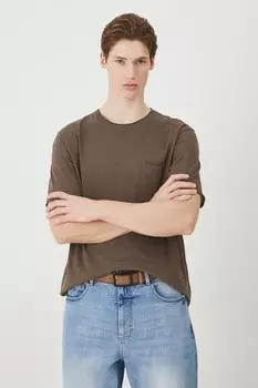 Хлопковая футболка Medicine, коричневый